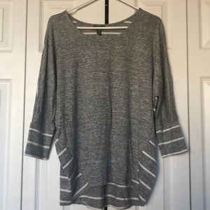 Scoop Neck Dolman Top